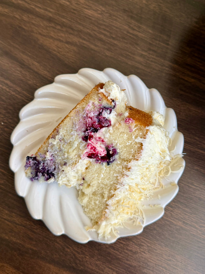 Blueberry Coconut Cake Gluten-Free 