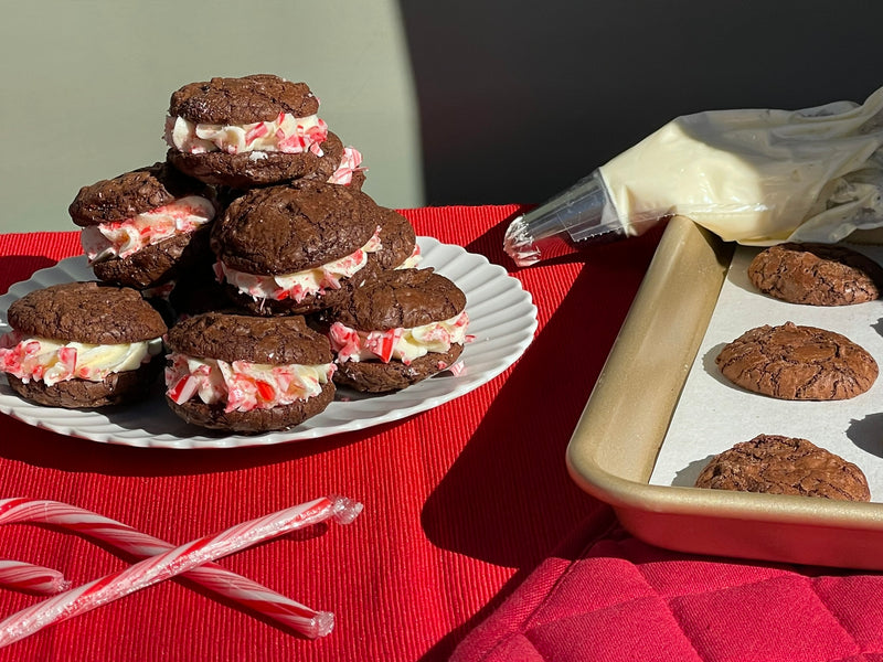 Chocolate Mint Sandwich Cookies Gluten-Free 