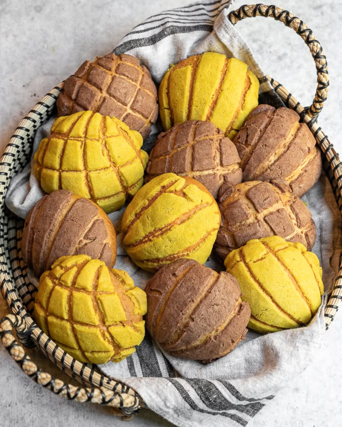 Conchas (Mexican Sweet Bread)