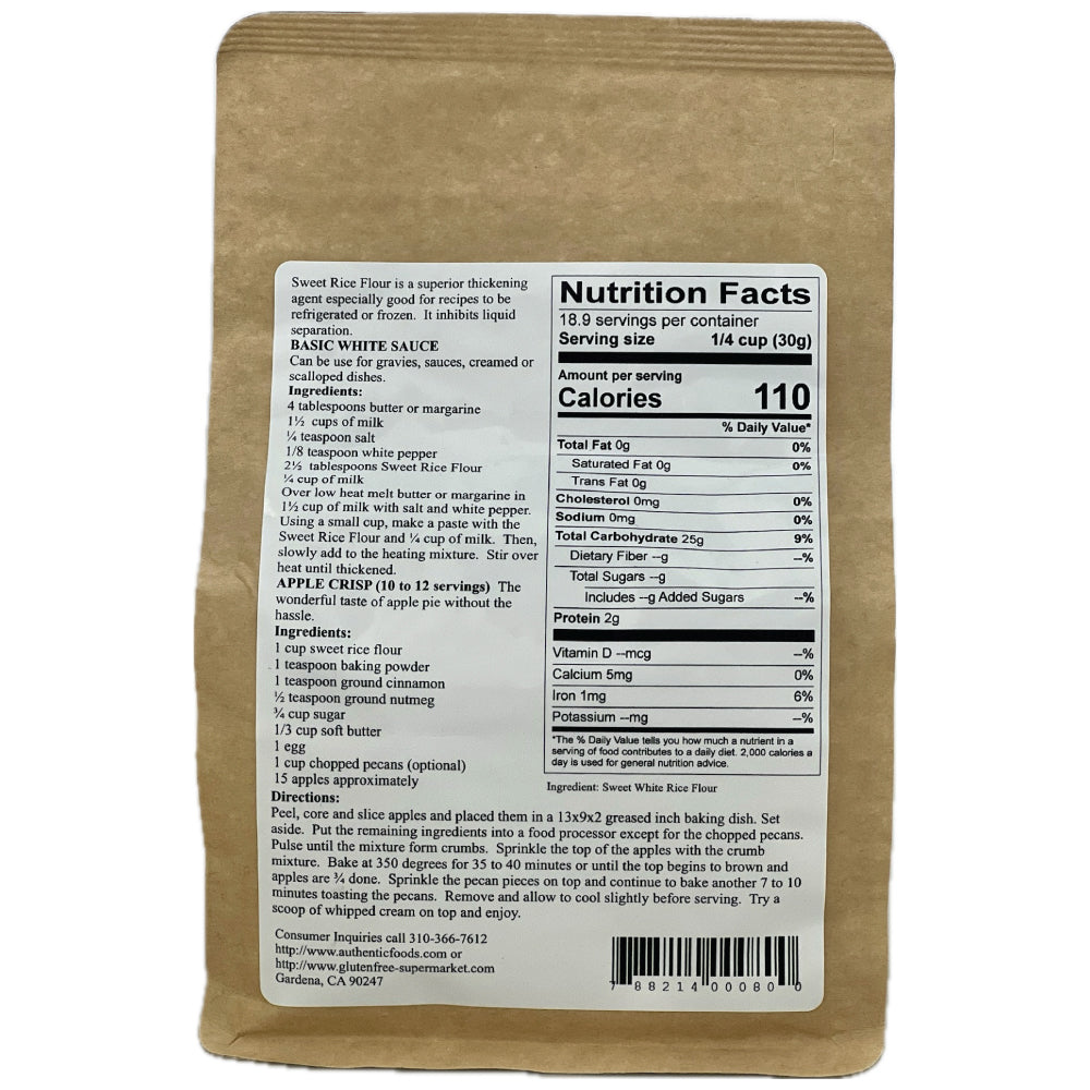 Superfine Sweet Rice Flour (Mochi Flour)