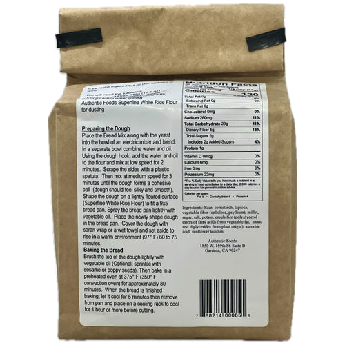 Steve's GF Bread Flour Blend
